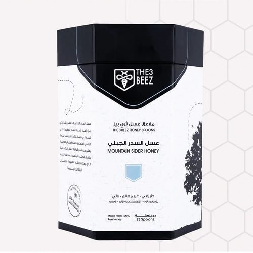 ملاعق عسل السدر الجبلي (28 ملعقة ) من ثري بيز